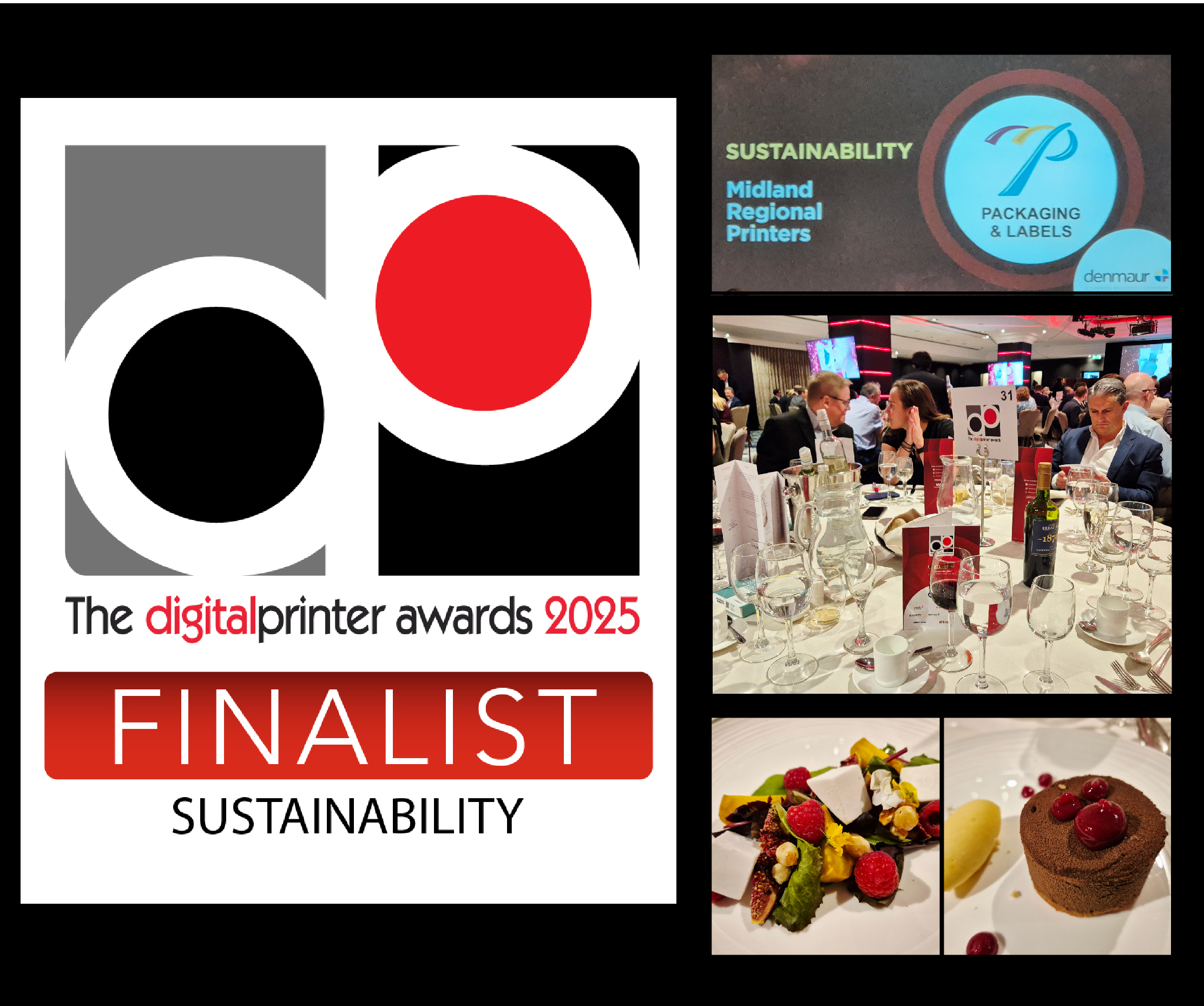Finalists at the Digital Printer Awards 2025 - Midland Regional Printers