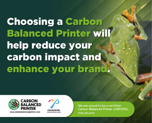 Certified Carbon Balanced Printer - blog